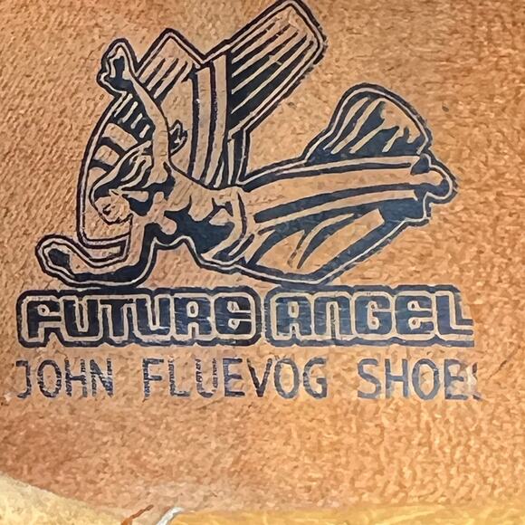John Fluevog Men’s Charles Future Angel Black Brogue Wingtip Shoe Size US 12 main image 11
